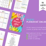 Maxi plánovač úklidu ke stažení – PDF balíček s checklisty a harmonogramy úklidu