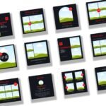 Instagram šablony pro restaurace – 30 Canva postů (food & gastro)