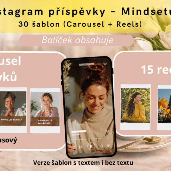 Hotové Instagram carousel a reels šablony