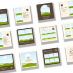 Instagram šablony pro kavárny – 30 Canva postů (natural café design)