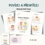 Povídej a přemýšlej 🗣️ | Kartičky pro rozvoj řeči