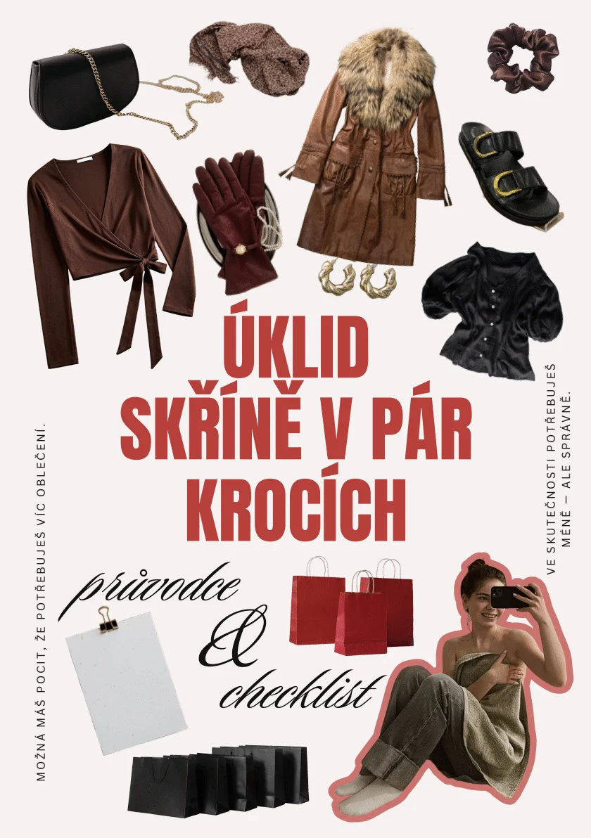 Úklid skříně – průvodce PDF ke stažení