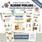 Hledání pokladu – zábavná pirátská stezka pro děti