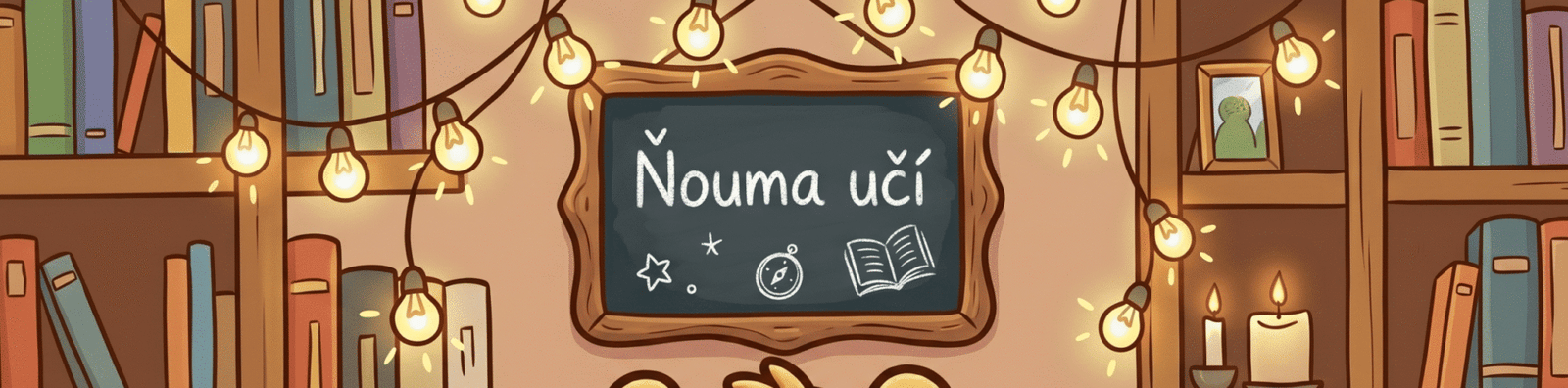 Ňouma učí