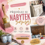 VIDEO NÁVOD REDESIGN NÁBYTKU 1. - Základní techniky práce s křídovými barvami