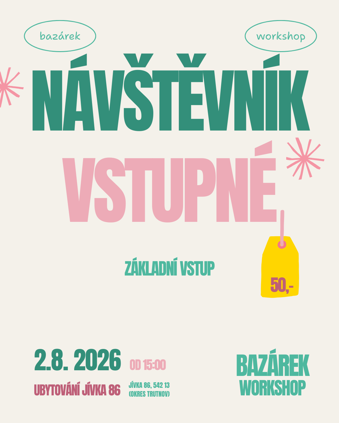 cropped-4.png NÁVŠTĚVNÍK VSTUPNÉ – bazárek 2.8.2026 - Obrázek 1