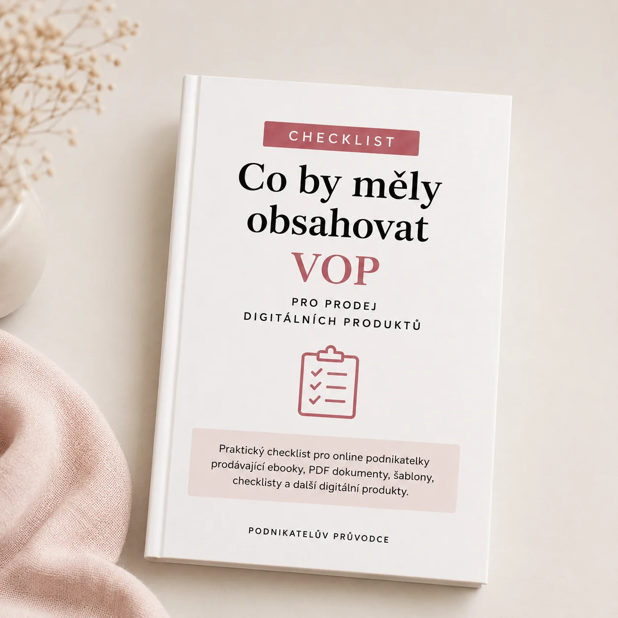 Checklist VOP pro prodej digitálního obsahu – ukázka 2