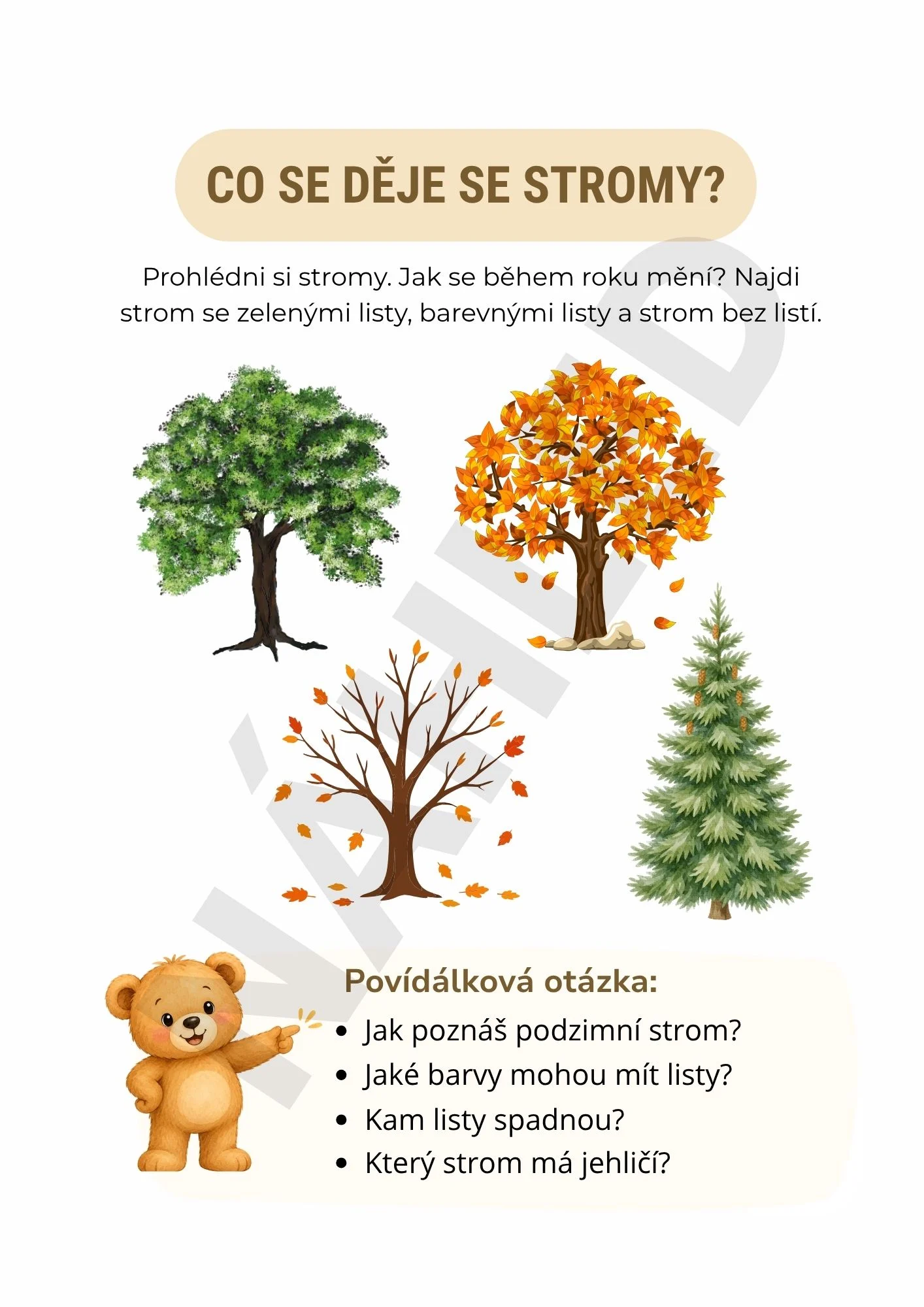 Podzimní balíček 3v1 pro děti – ukázka 2