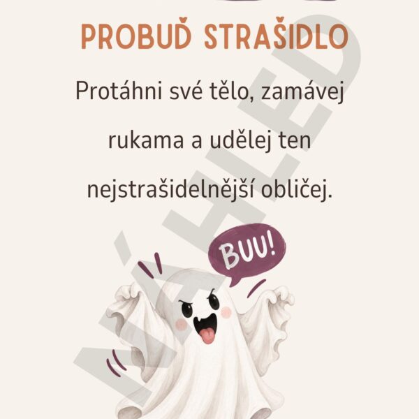 Halloween stezka pro děti – 10 stanovišť
